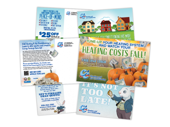 York HVAC Mailers