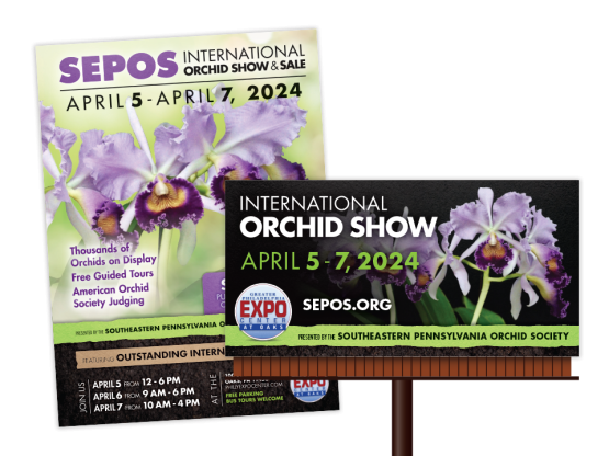 SEPOS Orchid Show Ads