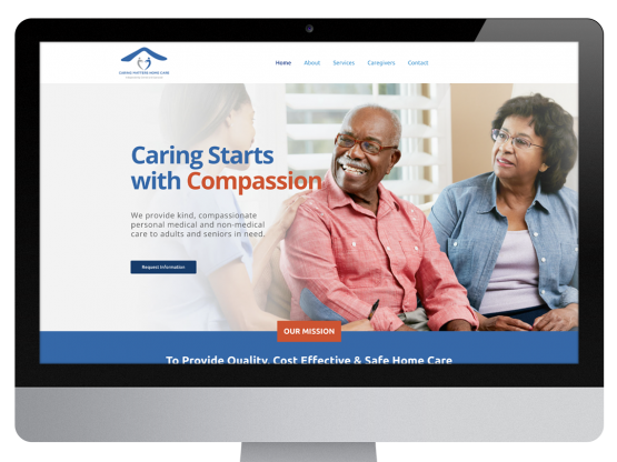 Caring Matters Home Care Website