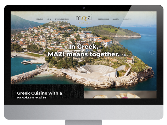 Mazi Greek Inspired